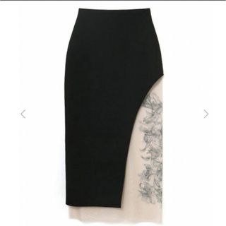 バブルス(Bubbles)のmelt the lady lily tattoo skirt(ロングスカート)