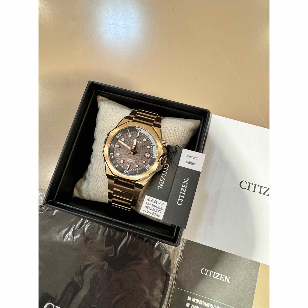 CITIZEN(シチズン)のシリーズエイト 890 Mechanical  NB6069-53H メンズの時計(腕時計(アナログ))の商品写真