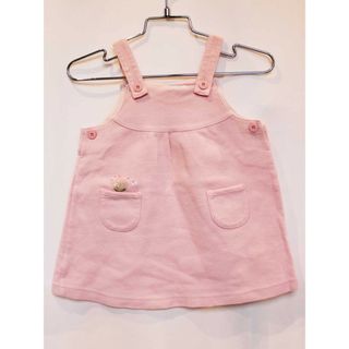 ファミリア(familiar)の【春物 新入荷!】[ファミリア/familiar]80cm ジャンパースカート ピンク【中古】子供服 キッズ kids ベビー服 baby 女の子 春夏 onepi 803042(スカート)