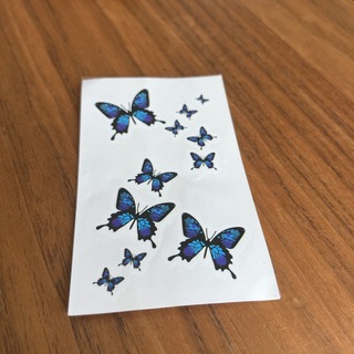 タトゥーシール　蝶々(アクセサリー)