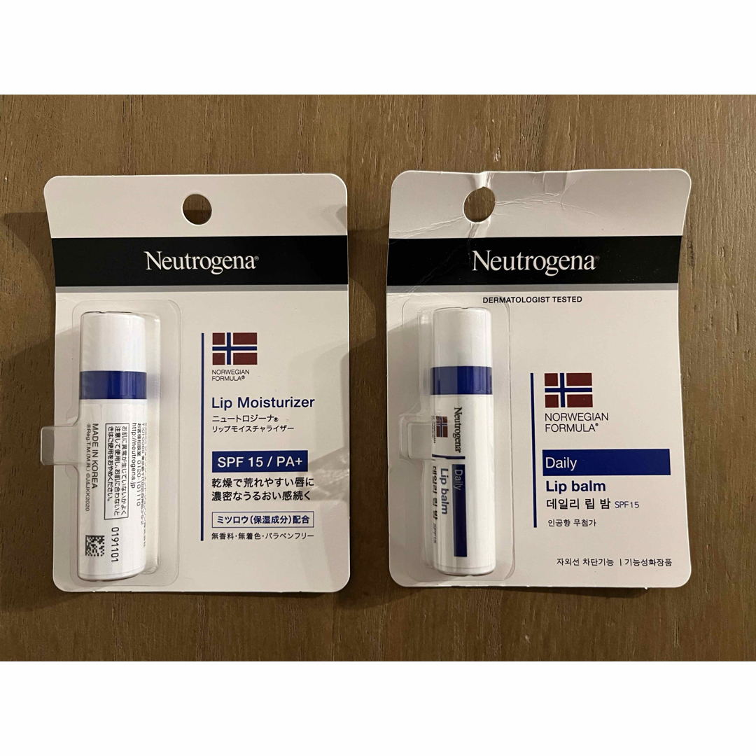 Neutrogena(ニュートロジーナ)のニュートロジーナ　ノルウェーフォーミュラ リップ　2本セット コスメ/美容のスキンケア/基礎化粧品(リップケア/リップクリーム)の商品写真