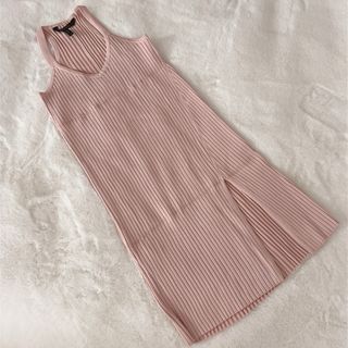 ビーシービージーマックスアズリア(BCBGMAXAZRIA)のBCBG MAXAZRIA スリットワンピース(ミニワンピース)