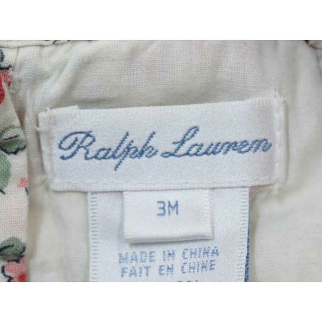 Ralph Lauren(ラルフローレン)の■ラルフローレン/Ralph Lauren■50cm ノースリーブカバーオール/ロンパース ピンク系【中古】子供服 キッズ kids ベビー服 baby 女の子 夏 407032 onepi キッズ/ベビー/マタニティのベビー服(~85cm)(カバーオール)の商品写真