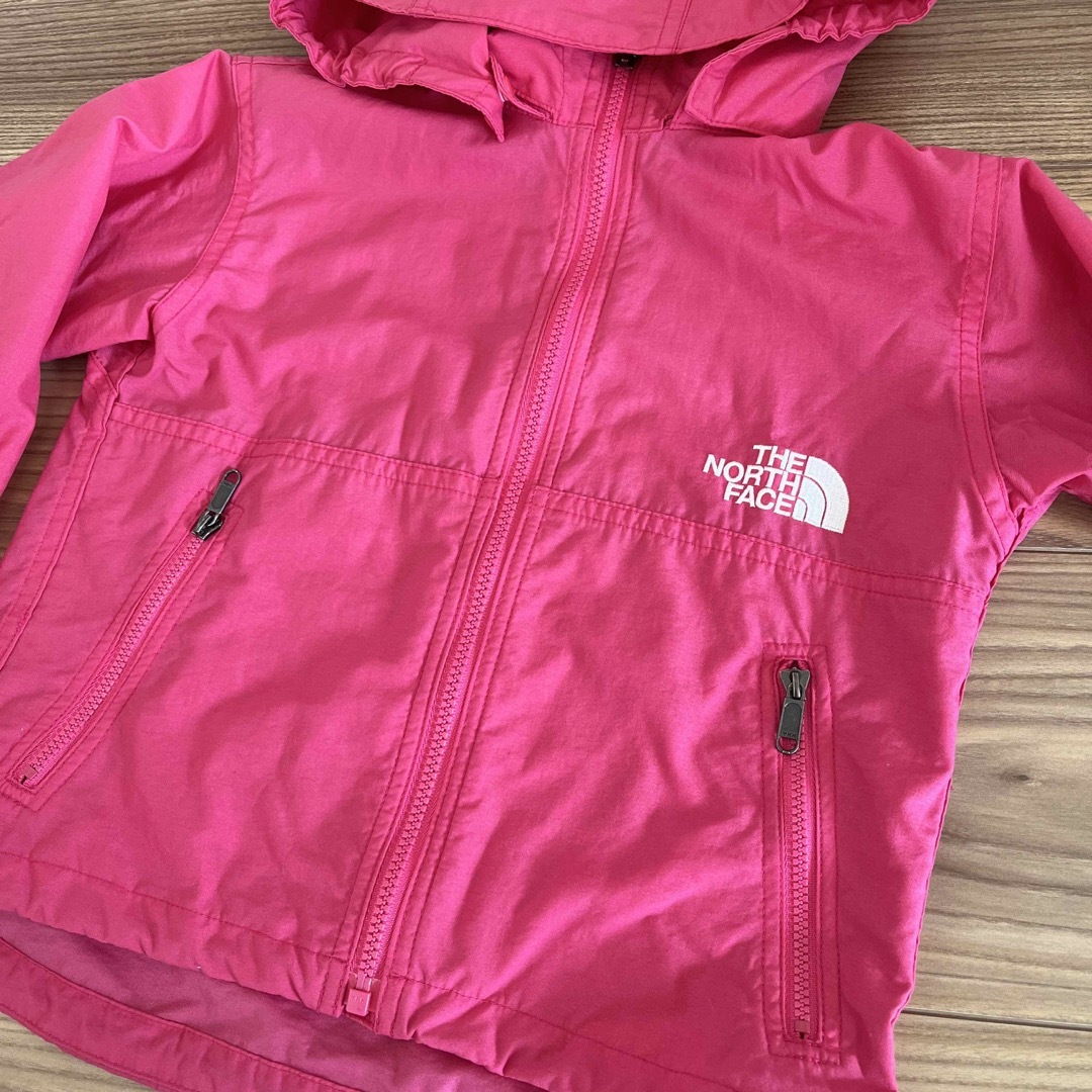 THE NORTH FACE(ザノースフェイス)のノースフェイス　ナイロンジャケット100 キッズ/ベビー/マタニティのキッズ服女の子用(90cm~)(ジャケット/上着)の商品写真