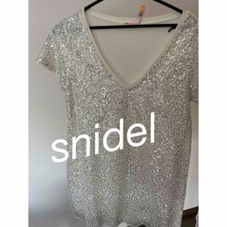 スナイデル(SNIDEL)のsnidelラメシャツ★(Tシャツ(半袖/袖なし))