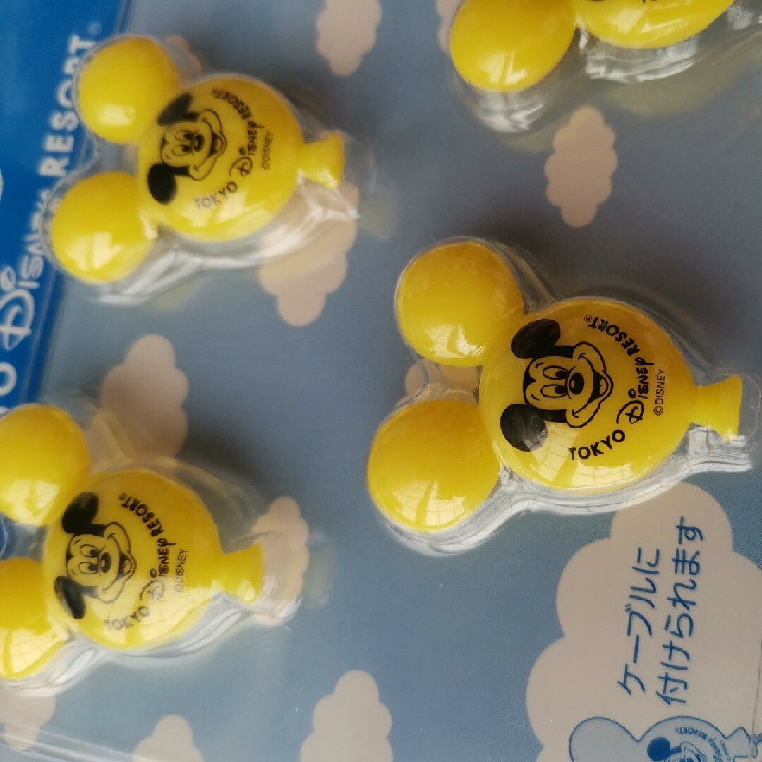 Disney(ディズニー)のミッキーマウス バルーン型 フィギュア ケーブル アクセサリー ス 東京ディズニ エンタメ/ホビーのおもちゃ/ぬいぐるみ(キャラクターグッズ)の商品写真
