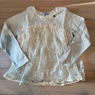 アナスイミニ(ANNA SUI mini)の新品★アナスイミニ 刺繍チュールTシャツ(Tシャツ/カットソー)