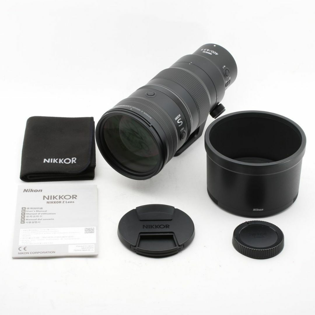 Nikon(ニコン)のニコン NIKKOR Z 400mm f/4.5 VR S Zシリーズ スマホ/家電/カメラのカメラ(レンズ(単焦点))の商品写真