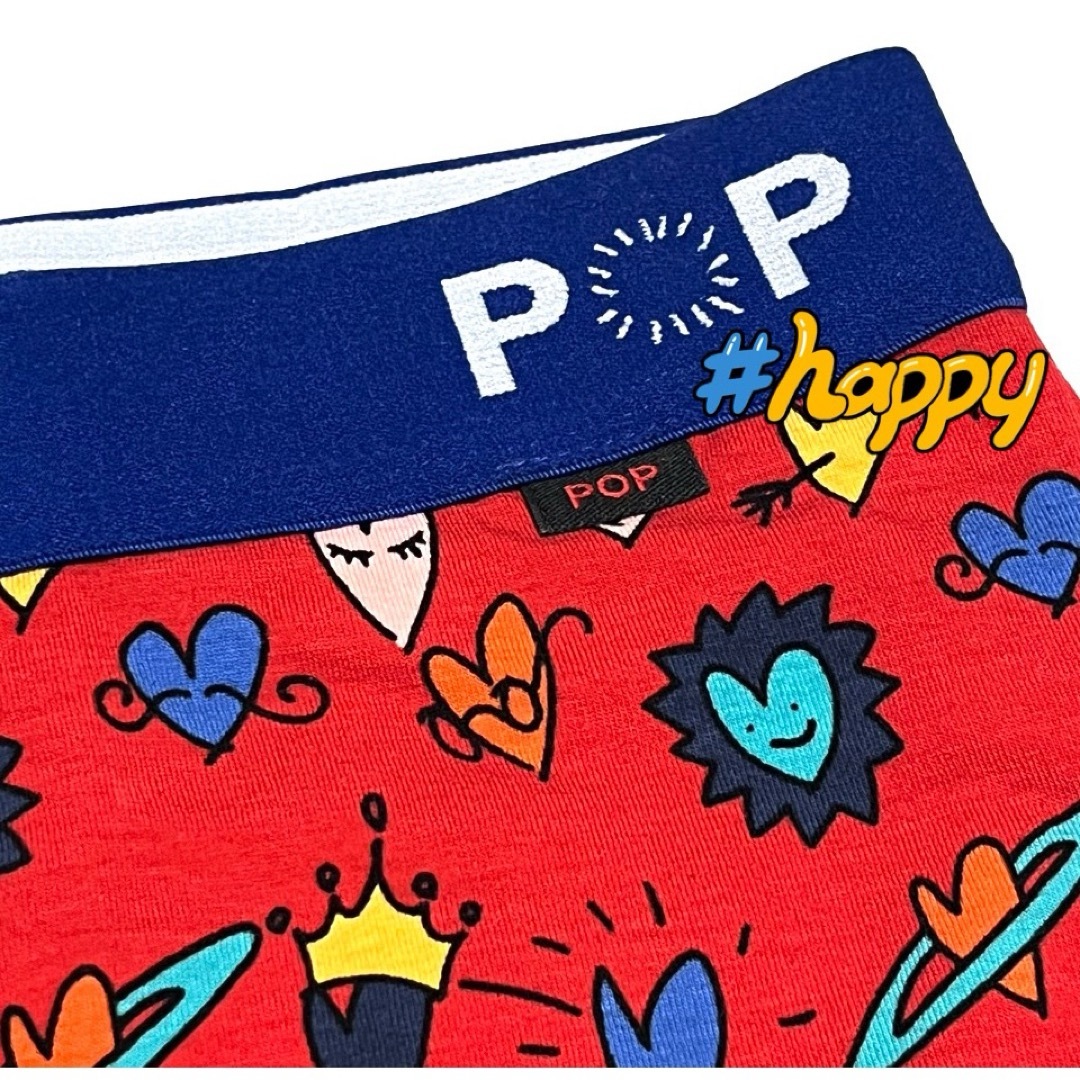 Paul Smith(ポールスミス)の新品★ポールスミス★POP★Mサイズ★ボクサー★トランクス★レッド★5690 メンズのアンダーウェア(ボクサーパンツ)の商品写真