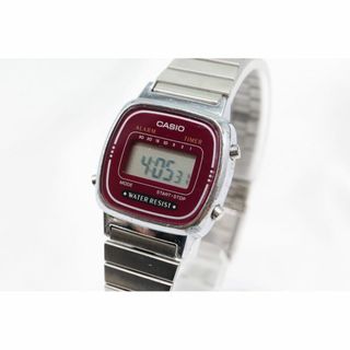 カシオ(CASIO)のW126-568】動作品 電池交換済 カシオ ウォーターレジスト デジタル腕時計(腕時計)