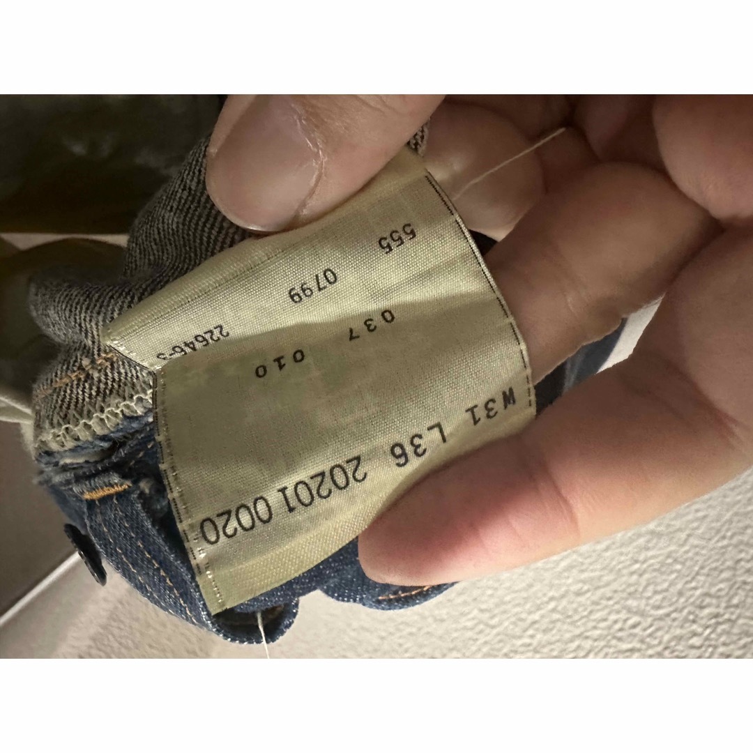 Levi's - LEVI'S 201 20201-0020 W31 布パッチ 米国製 Levi's - LEVI'S 201 20201-0020 W31 布パッチ 米国製