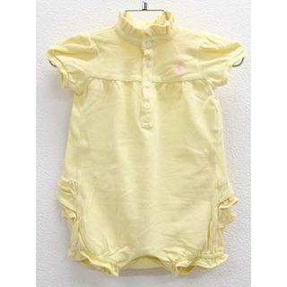 ラルフローレン(Ralph Lauren)の□ラルフローレン/Ralph Lauren□75cm 半袖カバーオール/ロンパース 黄色【中古】子供服 キッズ kids ベビー服 baby 女の子 夏 210722 onepi(カバーオール)