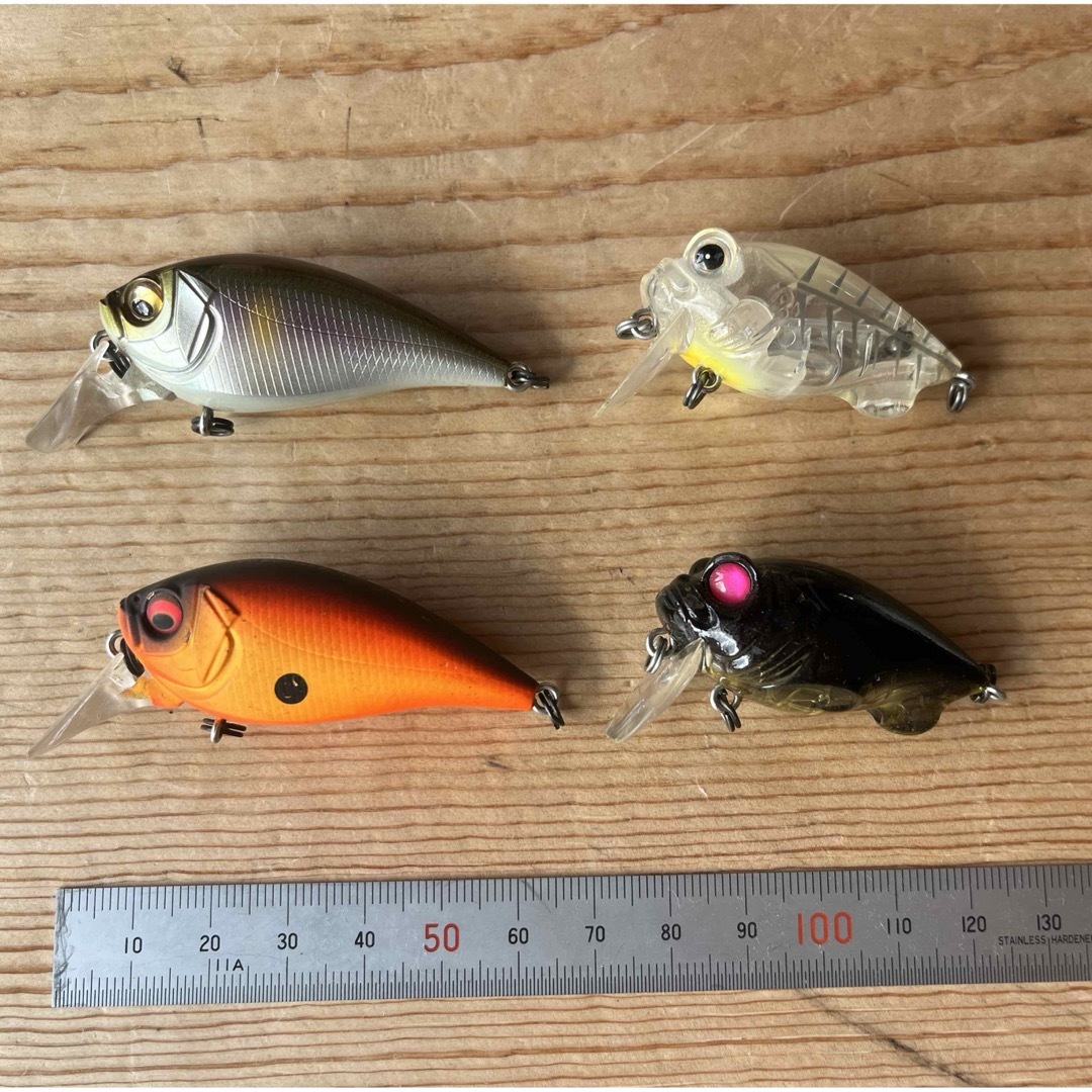 Megabass(メガバス)のメガバス　4個 スポーツ/アウトドアのフィッシング(ルアー用品)の商品写真