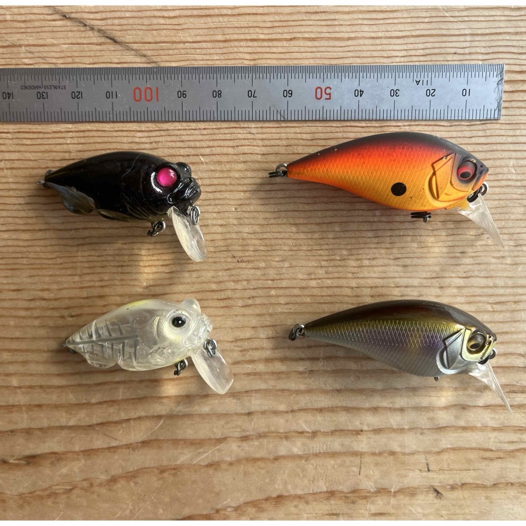 Megabass(メガバス)のメガバス　4個 スポーツ/アウトドアのフィッシング(ルアー用品)の商品写真