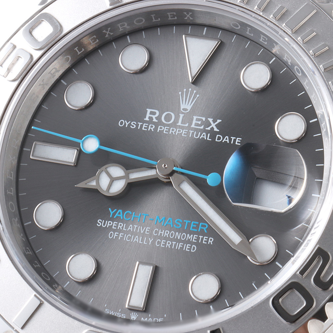 ROLEX(ロレックス)のロレックス ヨットマスター 40 126622 スレート (ダークロジウム/グレー)  ランダム番 メンズ 中古 腕時計 メンズの時計(腕時計(アナログ))の商品写真