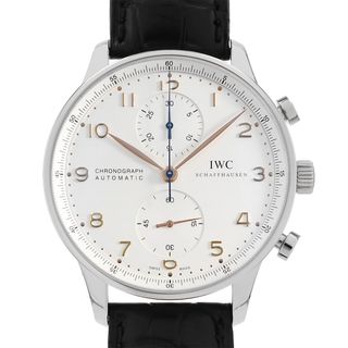 インターナショナルウォッチカンパニー(IWC)のIWC ポルトギーゼ クロノグラフ IW371401 メンズ 中古 腕時計(腕時計(アナログ))