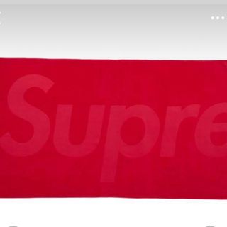 supreme tonal logo towel