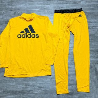 アディダス(adidas)の美品 Adidas アディダス インナーウェア 上下セット セットアップ(その他)