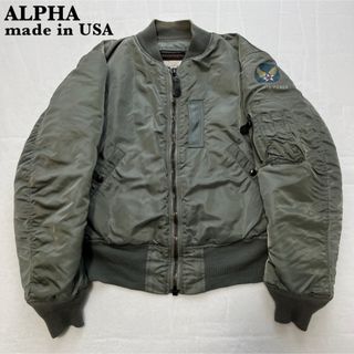 ALPHA INDUSTRIES - 【希少】ALPHA アルファ 50's復刻 フライトジャケット エアフォース