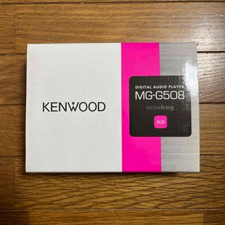 ケンウッド(KENWOOD)のKENWOOD オーディオプレーヤー Media Keg MG-G508-P(ポータブルプレーヤー)