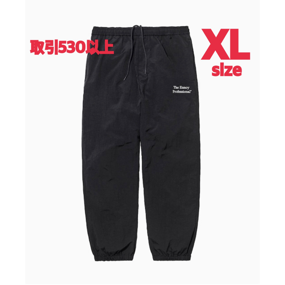 1LDK SELECT(ワンエルディーケーセレクト)のennoy シャカシャカ 2024 バンツのみ Black XLサイズ メンズのパンツ(その他)の商品写真