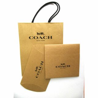 コーチ(COACH)の新品未使用 COACH ギフトボックス ショッパー セット 小 3種類 正規品(ショップ袋)