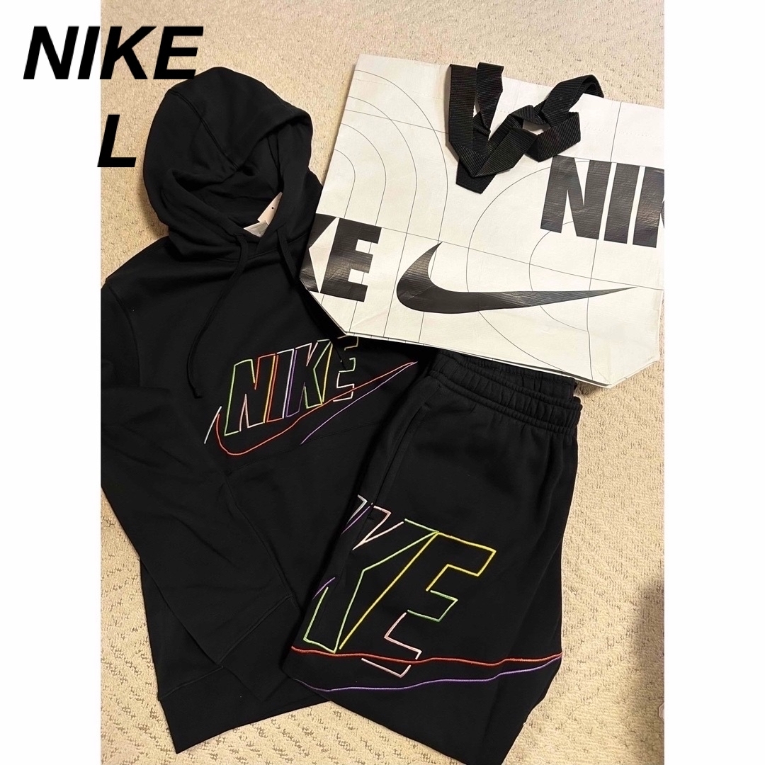 NIKE(ナイキ)の新品★NIKE ナイキ セットアップ スウェット パーカー パンツ  Lサイズ　 メンズのトップス(パーカー)の商品写真