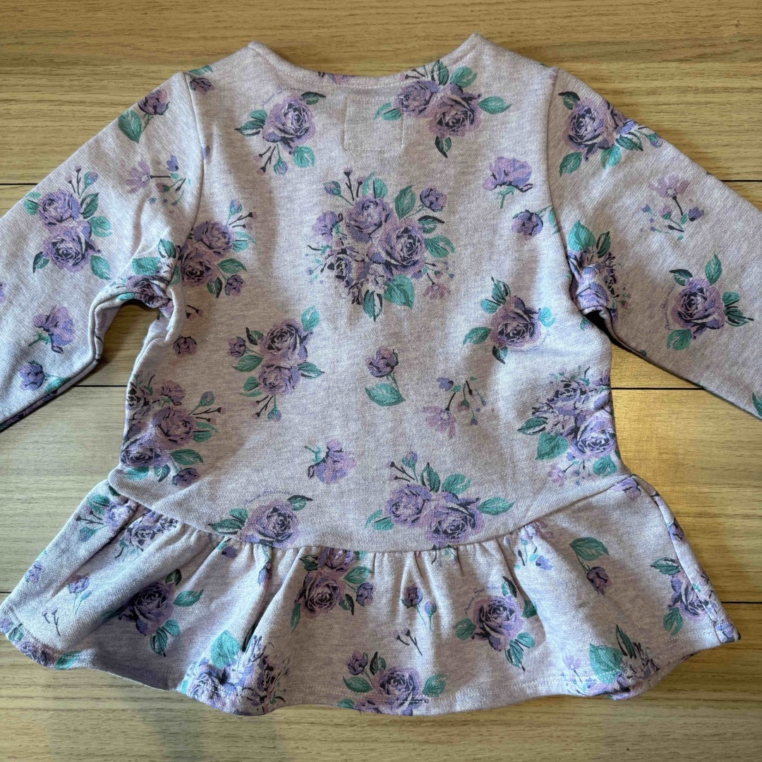 ANNA SUI mini(アナスイミニ)の新品★アナスイミニ ぺプラム パーカー ジャケット キッズ/ベビー/マタニティのキッズ服女の子用(90cm~)(ジャケット/上着)の商品写真