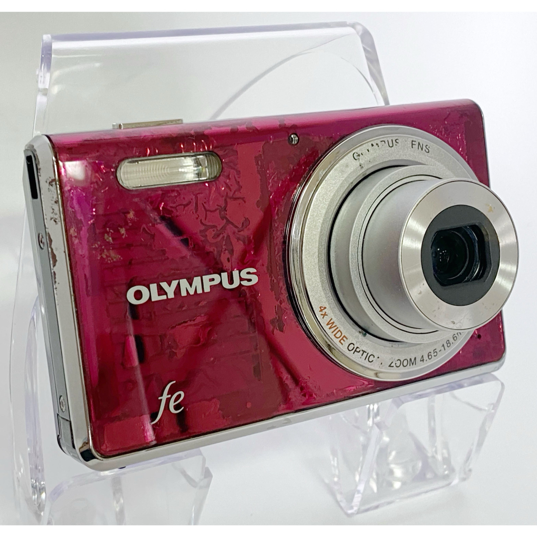 OLYMPUS(オリンパス)のOLYMPUS FE-4000  オリンパス　デジタルカメラ　 デジカメ  スマホ/家電/カメラのカメラ(コンパクトデジタルカメラ)の商品写真