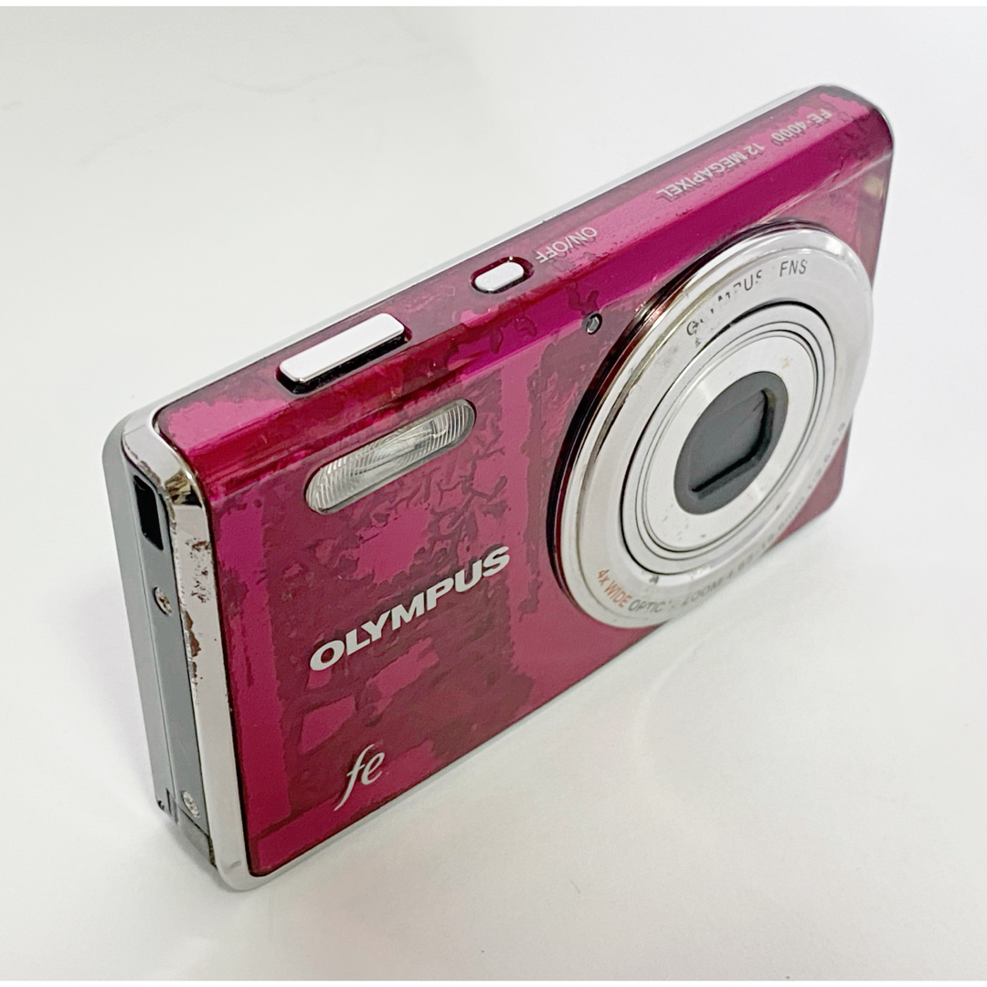 OLYMPUS(オリンパス)のOLYMPUS FE-4000  オリンパス　デジタルカメラ　 デジカメ  スマホ/家電/カメラのカメラ(コンパクトデジタルカメラ)の商品写真
