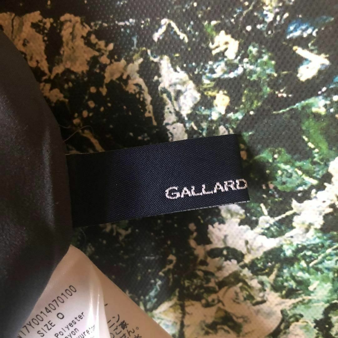 GALLARDAGALANTE NAVY(ガリャルダガランテネイビー)の【美品】ガリャルダガランテ-ハウンドトゥースアシメタイトスカート サイズXS レディースのスカート(ひざ丈スカート)の商品写真