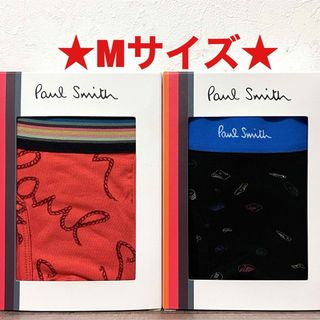 ポールスミス(Paul Smith)の【新品】ポールスミス Mサイズ ボクサーパンツ 2枚(ボクサーパンツ)