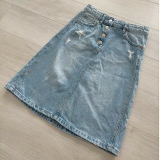 ザラ(ZARA)のZARA デニムスカート 140(スカート)