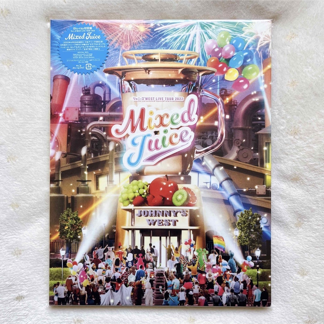 ジャニーズWEST WEST. Mixed Juice 初回盤 Blu-Ray エンタメ/ホビーのDVD/ブルーレイ(ミュージック)の商品写真