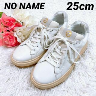 No Name - ⑫美品★25cm★NO NAME ノーネーム スニーカー ローカット 厚底