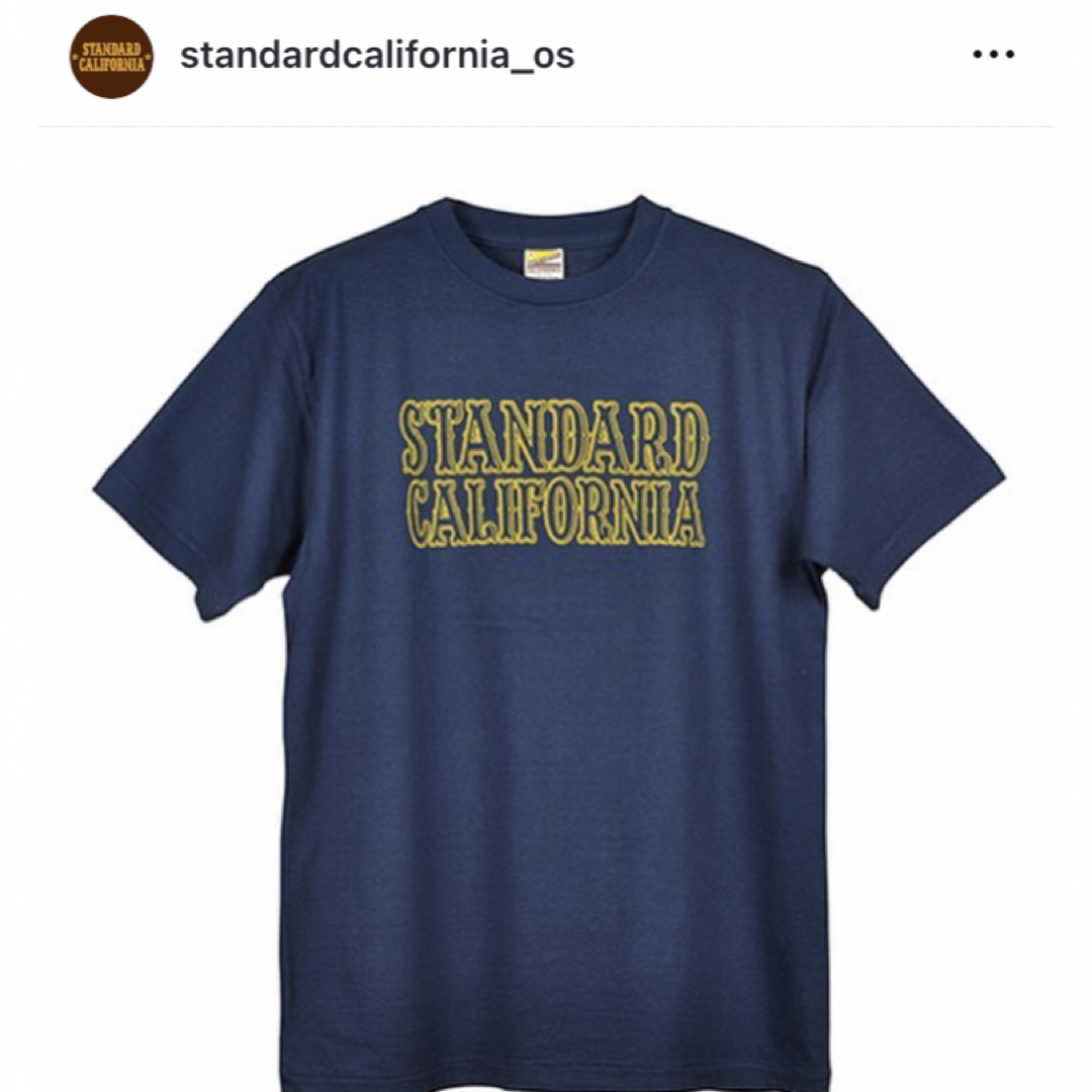 STANDARD CALIFORNIA(スタンダードカリフォルニア)のstandard california ベイシックロゴTシャツ　Mサイズ メンズのトップス(Tシャツ/カットソー(半袖/袖なし))の商品写真