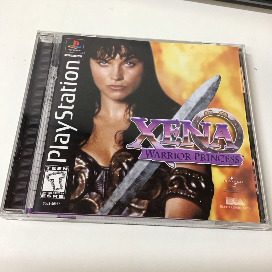 PlayStation(プレイステーション)のXENA. WARRIOR. PRINCESS. 北米版　ps１　KH0657 エンタメ/ホビーのゲームソフト/ゲーム機本体(家庭用ゲームソフト)の商品写真