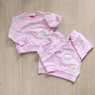 ベビードール(BABYDOLL)の新品 子供服 長袖 ベビードール トレーナー 90 100 ペア(その他)