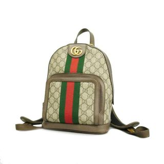 グッチ(Gucci)の★SALE 【4gd3081】グッチ リュックサック/オフィディア/547965/PVC/レザー/ブラウン/ゴールド金具 【中古】 レディース(リュック/バックパック)