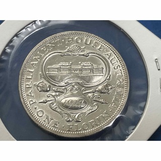 オーストラリア1927年1フローリン銀貨、未使用ジョージ5世、silver925(貨幣)