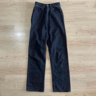 HOLIDAY HIGH WAIST WIDE DENIM PANTS 