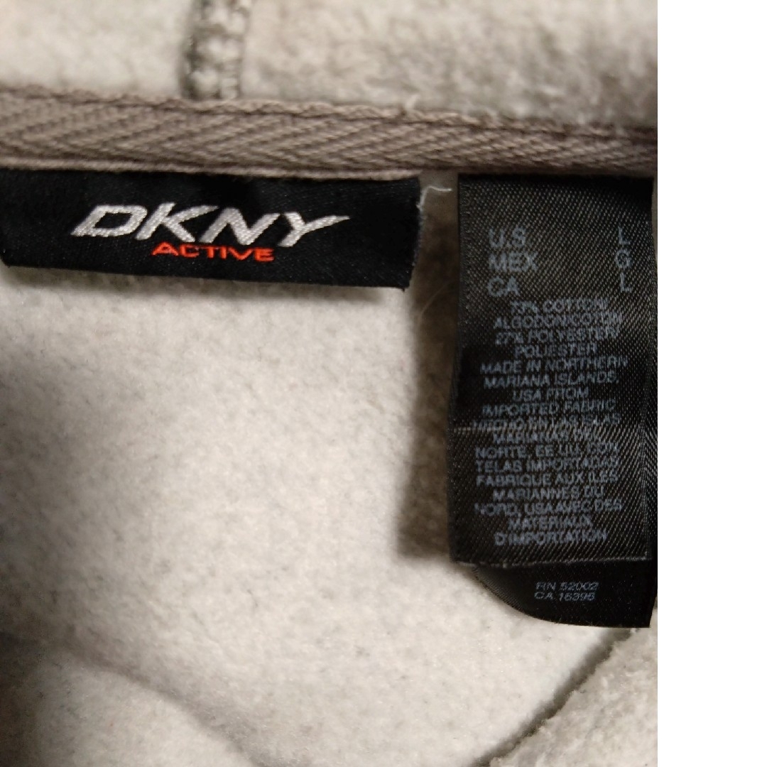 DKNY(ダナキャランニューヨーク)の💛DKNYACTIVE、パーカースウェット、L レディースのトップス(パーカー)の商品写真