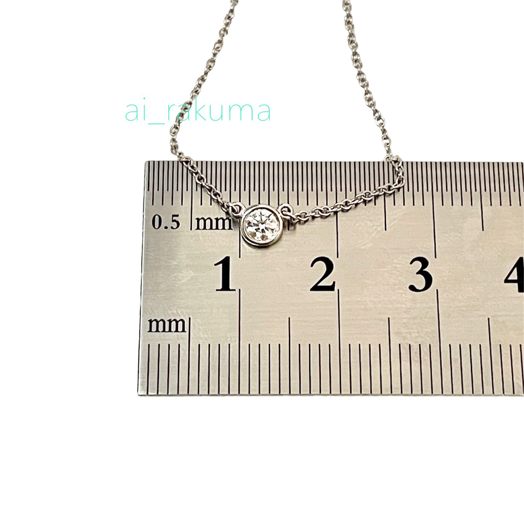 Tiffany & Co. - 極美品 ☆ ティファニー 0.12ct バイザヤード Tiffany & Co. - 極美品 ☆ ティファニー 0.12ct バイザヤード