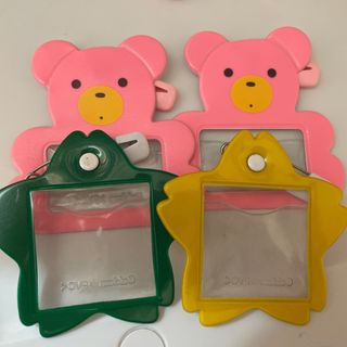 ガッケン(学研)の学研 サクラ型　クマ型　名札 バッヂ　幼稚園　保育園(ネームタグ)