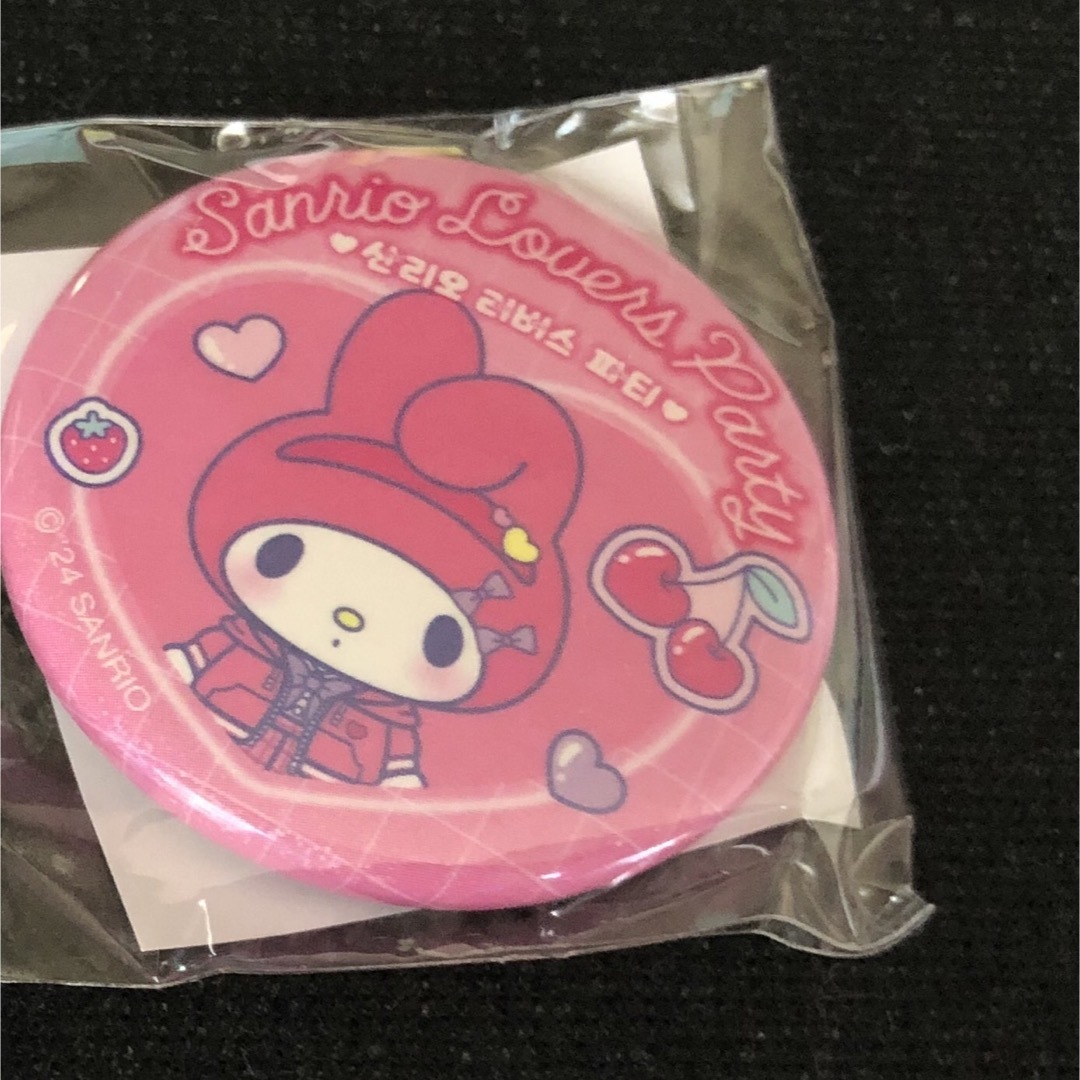 サンリオ(サンリオ)のSanrio Lovers Party 缶バッジ マイメロ エンタメ/ホビーのアニメグッズ(バッジ/ピンバッジ)の商品写真