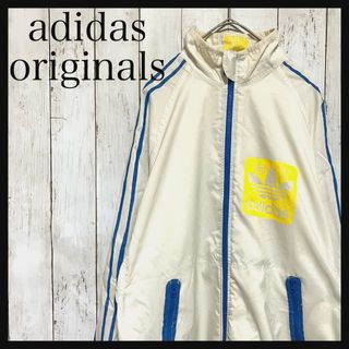 Originals（adidas） - アディダスオリジナルス ナイロンジャケットワンポイントバックプリントZ1083