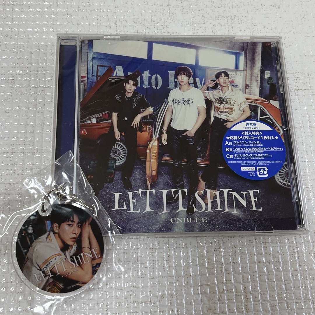 CNBLUE(シーエヌブルー)のCNBLUE LET IT SHINE 通常盤 ジョンシン エンタメ/ホビーのCD(K-POP/アジア)の商品写真