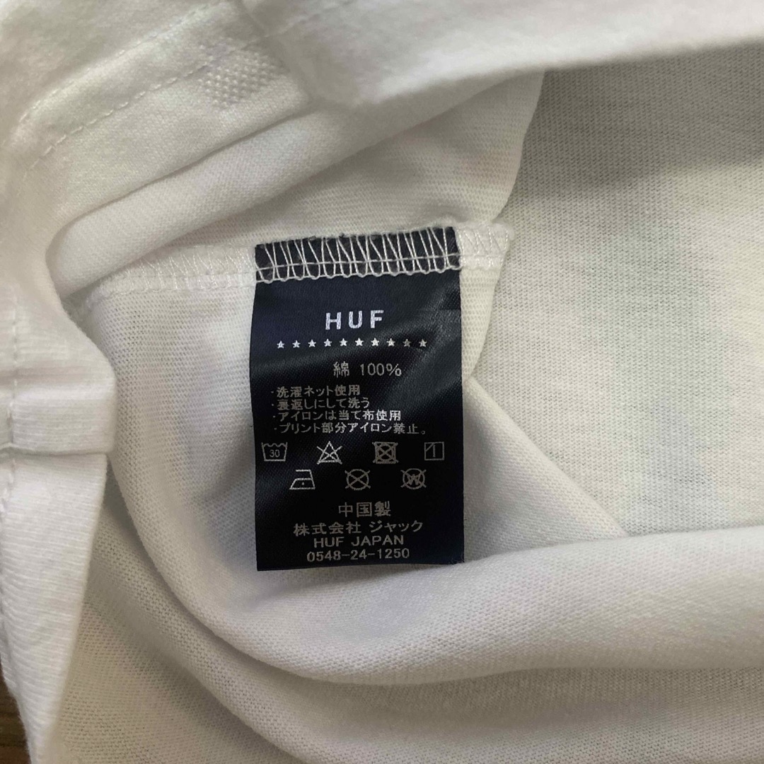 HUF(ハフ)のHUF Tシャツ　Mサイズ メンズのトップス(Tシャツ/カットソー(半袖/袖なし))の商品写真