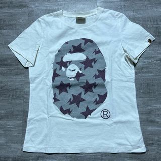 A BATHING APE - A BATHING APE エイプ ベイプ 大猿 星 Tシャツ レディースS