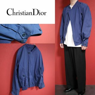 クリスチャンディオール(Christian Dior)の【希少ヴィンテージ】Christian Dior ジップ デザイン ジャケット(その他)